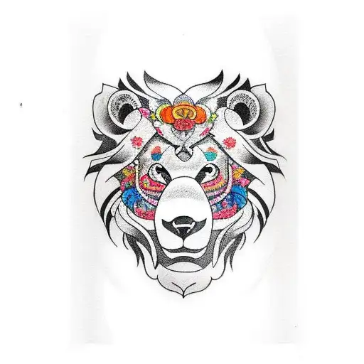 Upside Down Bear That Makes A Lion