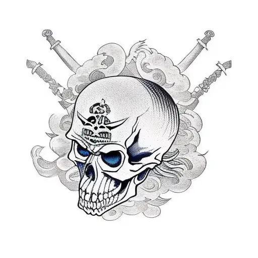Skull And Bones Pirate Style