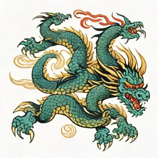 A Simple Basic Dragon Flying