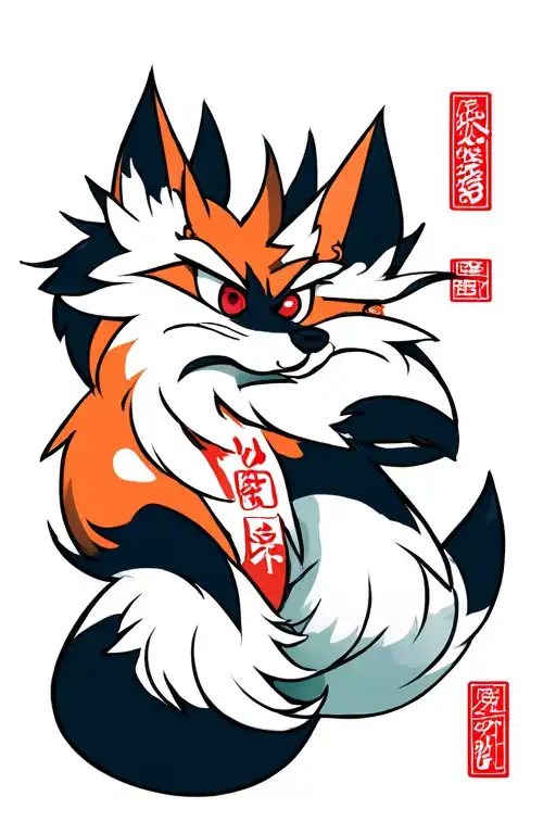 A Fox Or 2 Foxes Angry