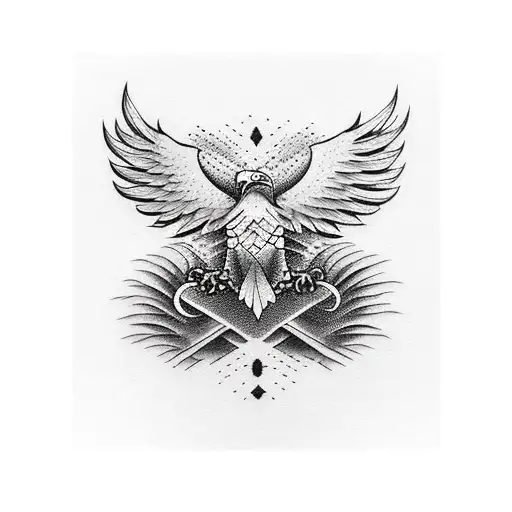 Eagle On Chest