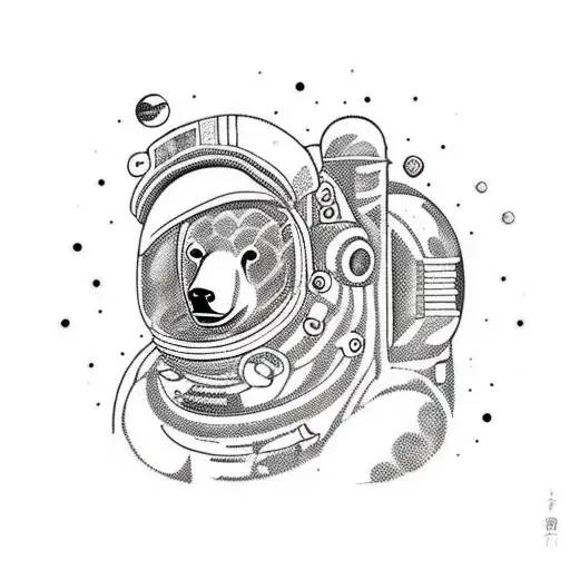 A Bear In A Spacesuit That Conquers Deep Space