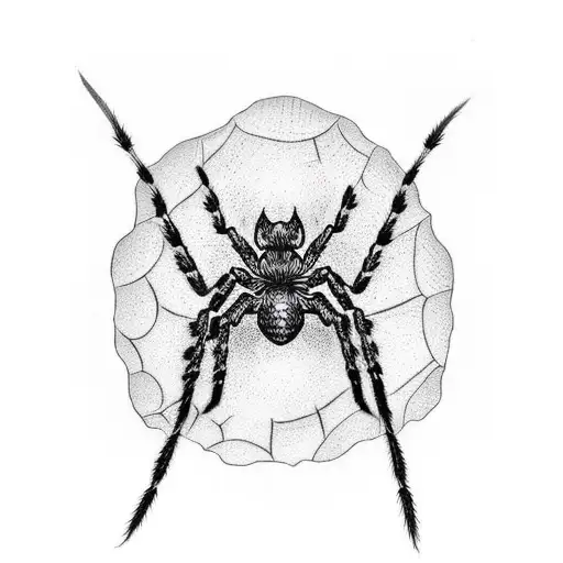 Spider And Moth In Heaven