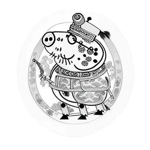 Peppa Pig As A Samurai