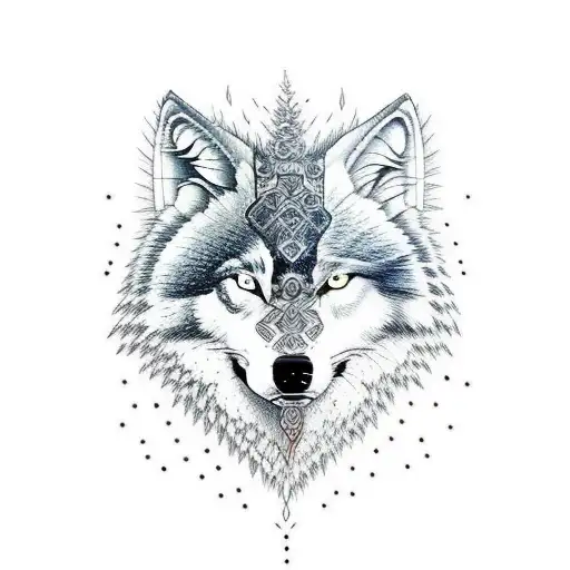 Half Wolf Half Skeleton Hanya