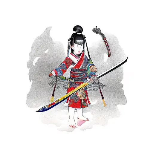Girl With Sword