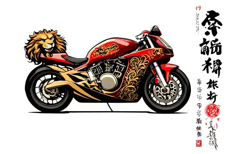 Lion Car Motorbike