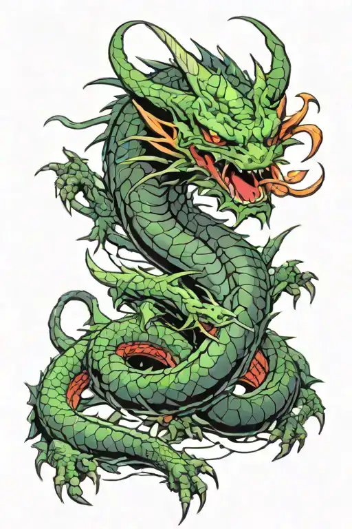 Neon Genesis Evangelion Dragon Wrapped