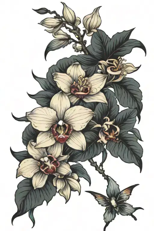 Orchids Lilies Hibiscus Rose