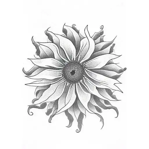 Sunflower And Scorpion