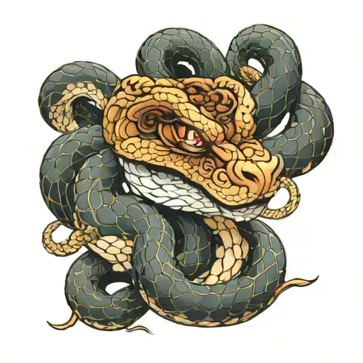 Metal Snake Chinese Zodiac Sign