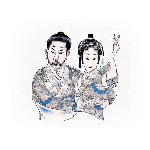 Son And Mother Dancing