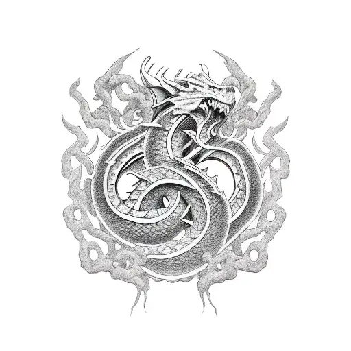 Dungeons And Dragons Dragon Ampersand Symbol