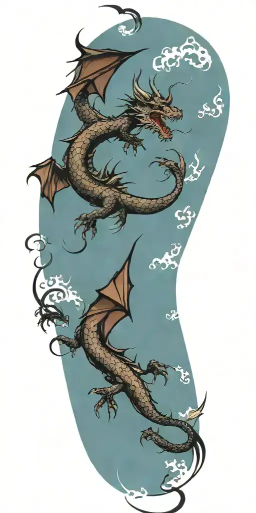 Dragon Flying