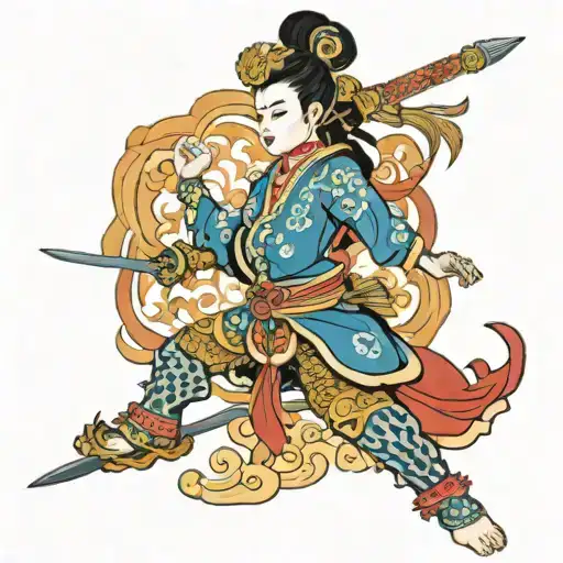 Thai Goddess Warrior