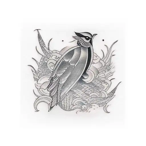 Hapf Sleeve Bird Feathers