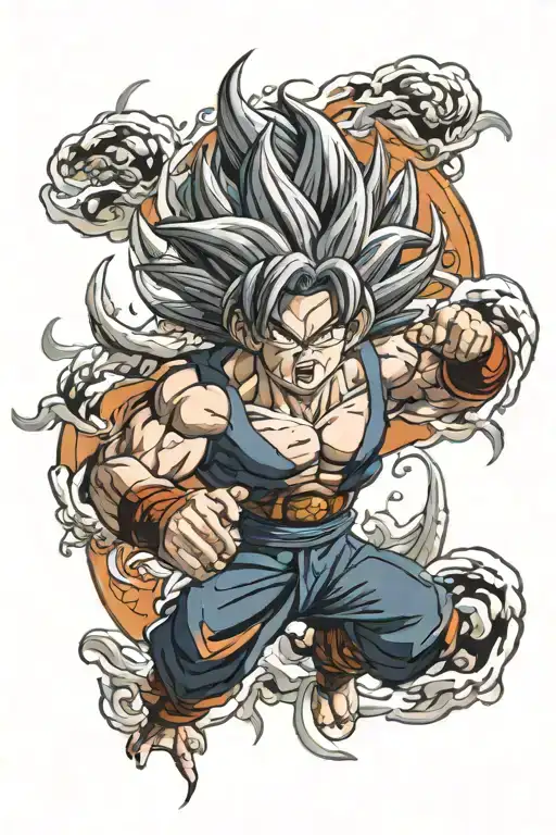 Dragon Ball Z Goku Ultra Instinct