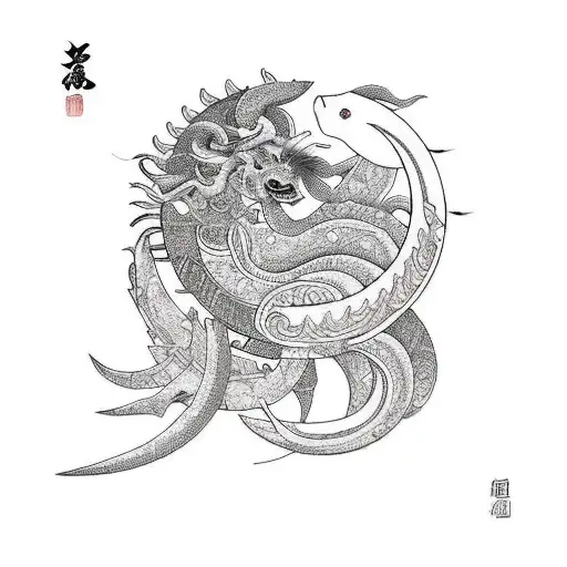 Women With Samurai And Capricorn Sun And Moon Water Mountain