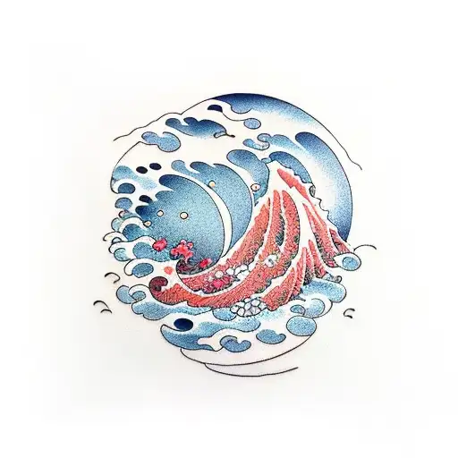 The Moon And The Wave