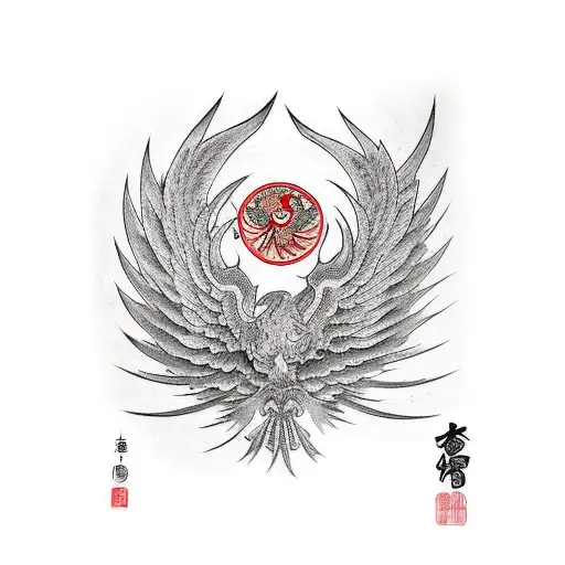 Japanese Phoenix Sleeve