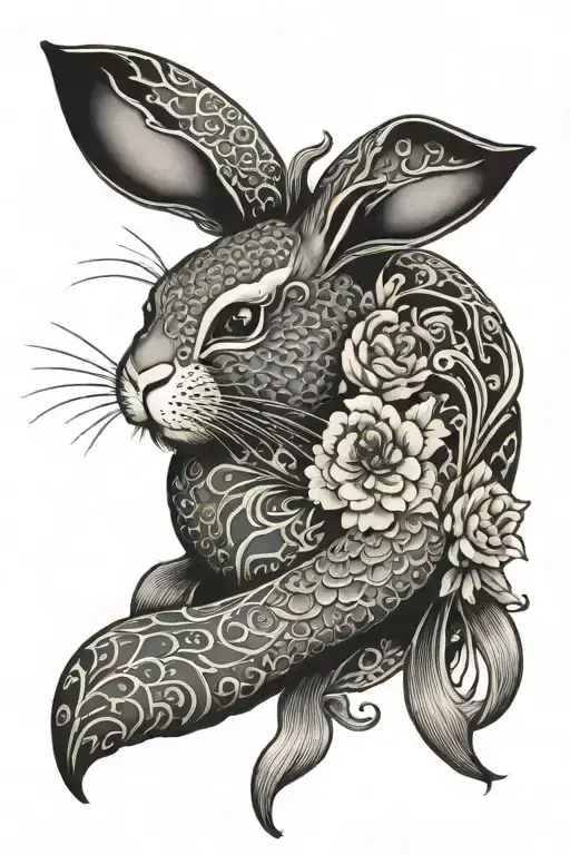 Bunny Mermaid Morphed Mix