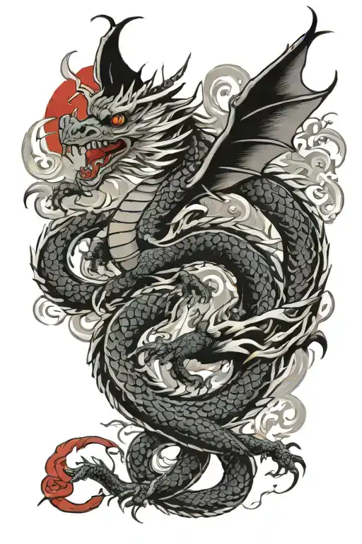 Dragon Flying