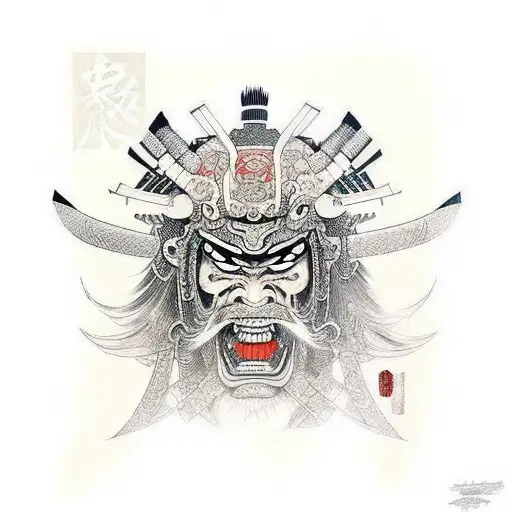Samurai Warrior Demon