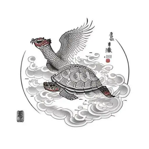 Phenix & Chinese Turtle