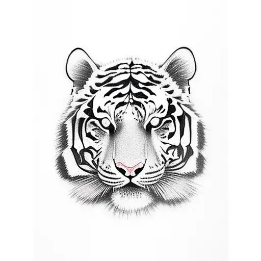 Larskfur Flower And Tiger