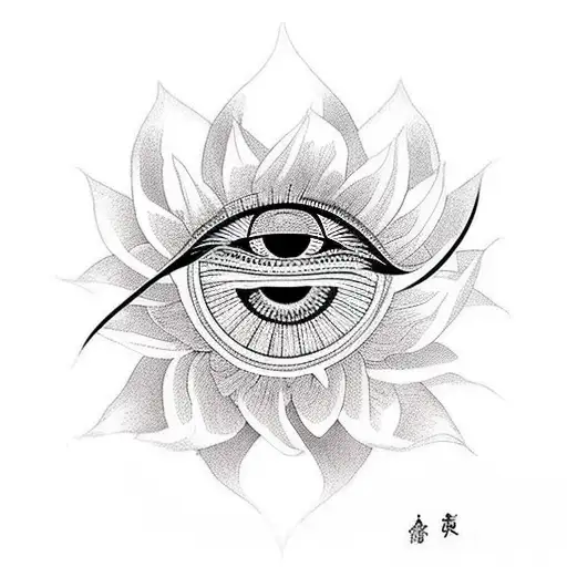 Evil Eye Lotus