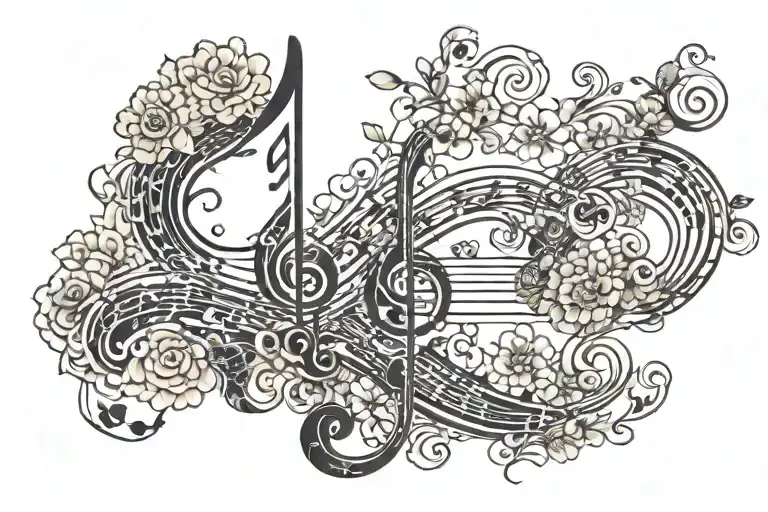 I Wantyou Do Something Related Music Wave Forming Musical Notes From Veena