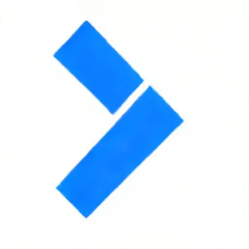 A Blue Arrow On A Black Background