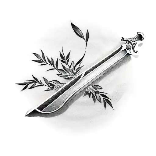 Sword With Olive Branches