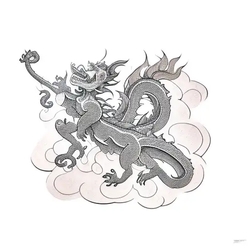 Monkey Dragon And Horse