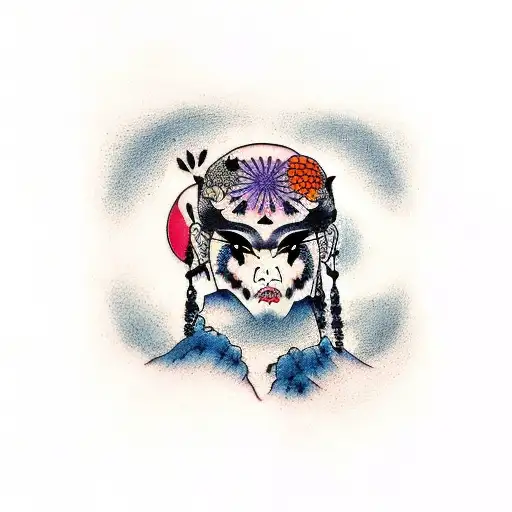 Raven On The Peach Tree