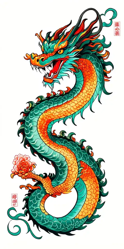 Japanese Dragon Wrapping