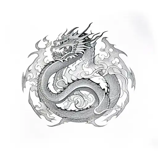 Dragon With Harry Potter Themes