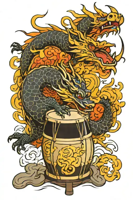 Dragon Play Drum