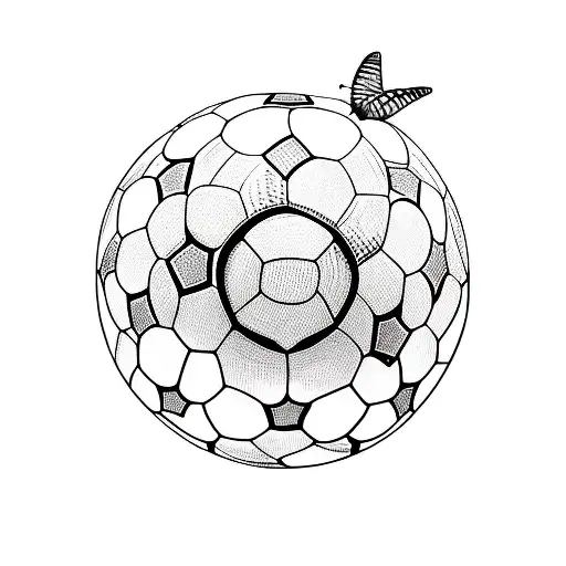 Butterfly With Soccer Ball