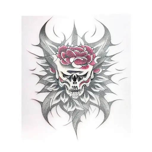 Dark Goth Forearm Sleeve