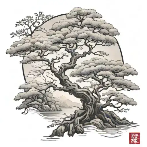 Rowan Tree In A Bali Landscape