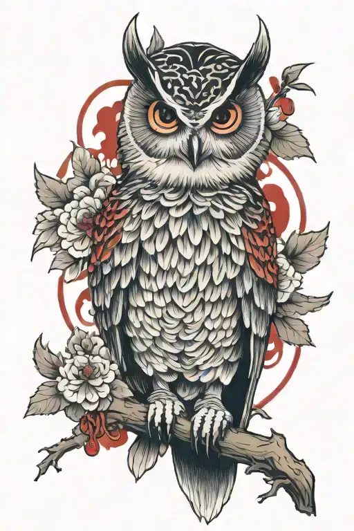 Owl And Blood
