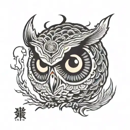 Owl And Eyes Like Fire