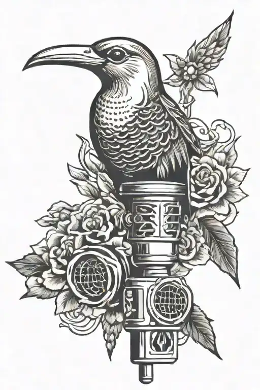 Bird Freedom Music Microphone