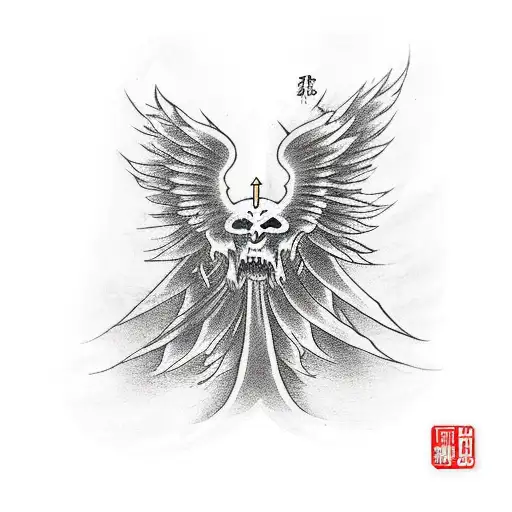 One Winged Angel Falling