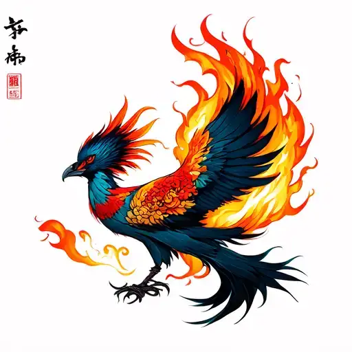 Phoenix One Ash Side The Other Fire