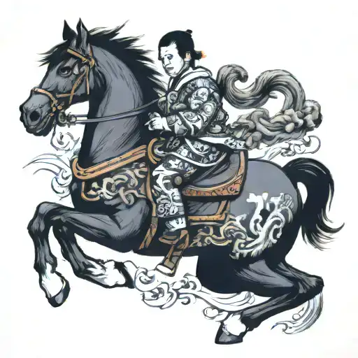 Horse And Monkey Riding