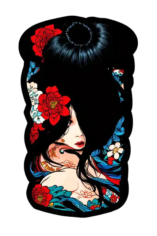 A Tattoo That Wraps Around From Elbow To Wrist And Is Themed After The Sandman Comic Book