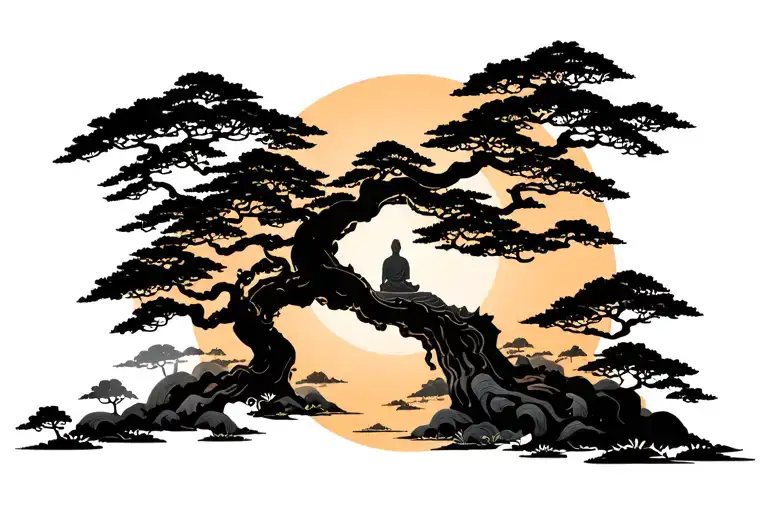 Buddha Bodhi Tree Growing