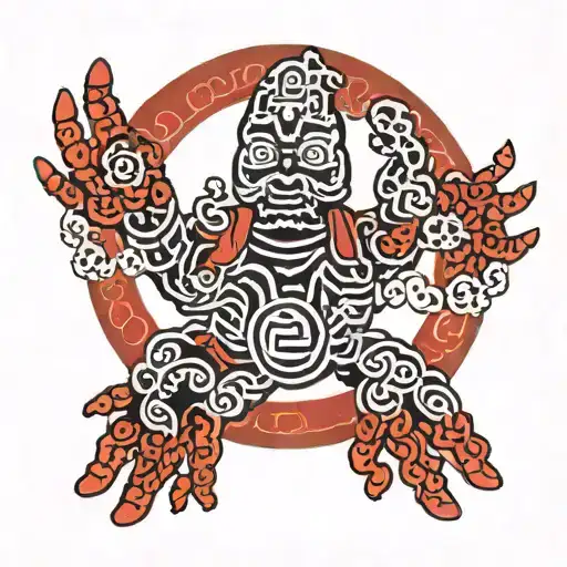 Black Hand Japanese Logo